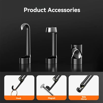 IOS Android Endoscope Camera 8MM Single/Dual Lens Automotive Boroscope Inspection Device Camera For Apple Iphone IOS Smart Phone