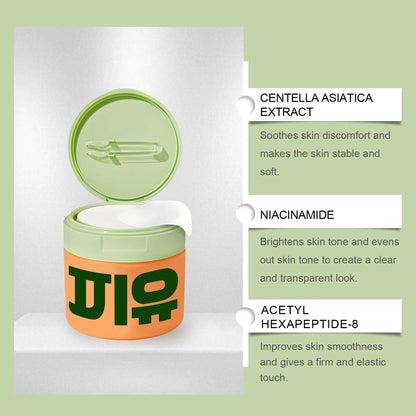 Skincare Anti-Aging, Dark Spot & Wrinkle Minimizing Toner Pads with Snail Mucin, Centella Asiatica, Niacinamide, Peptide Complex